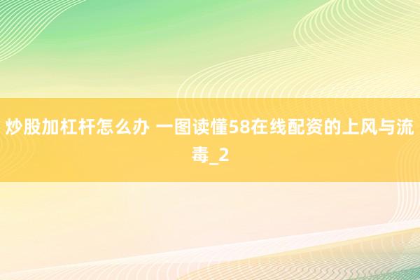 炒股加杠杆怎么办 一图读懂58在线配资的上风与流毒_2